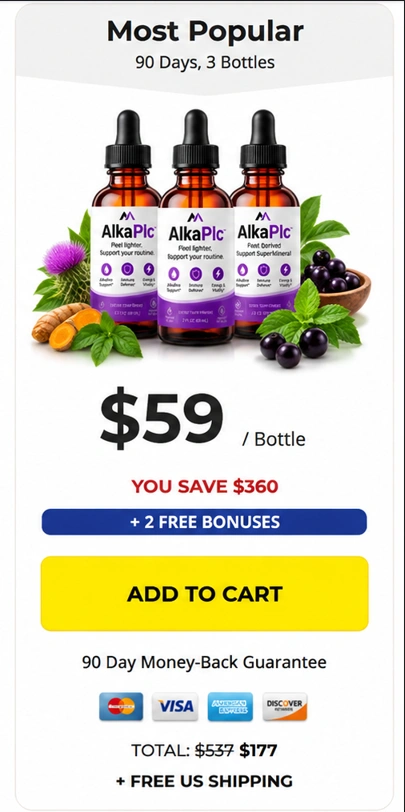 AlkaPic

 - 3 Bottle